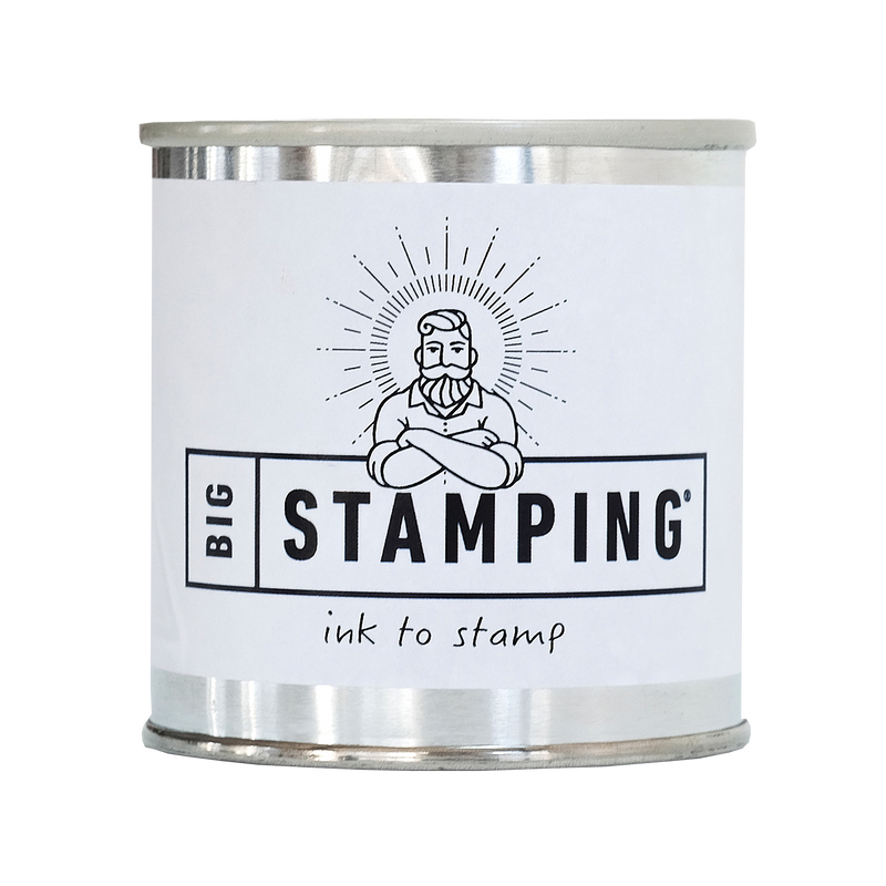 Bote pintura papel Big Stamping