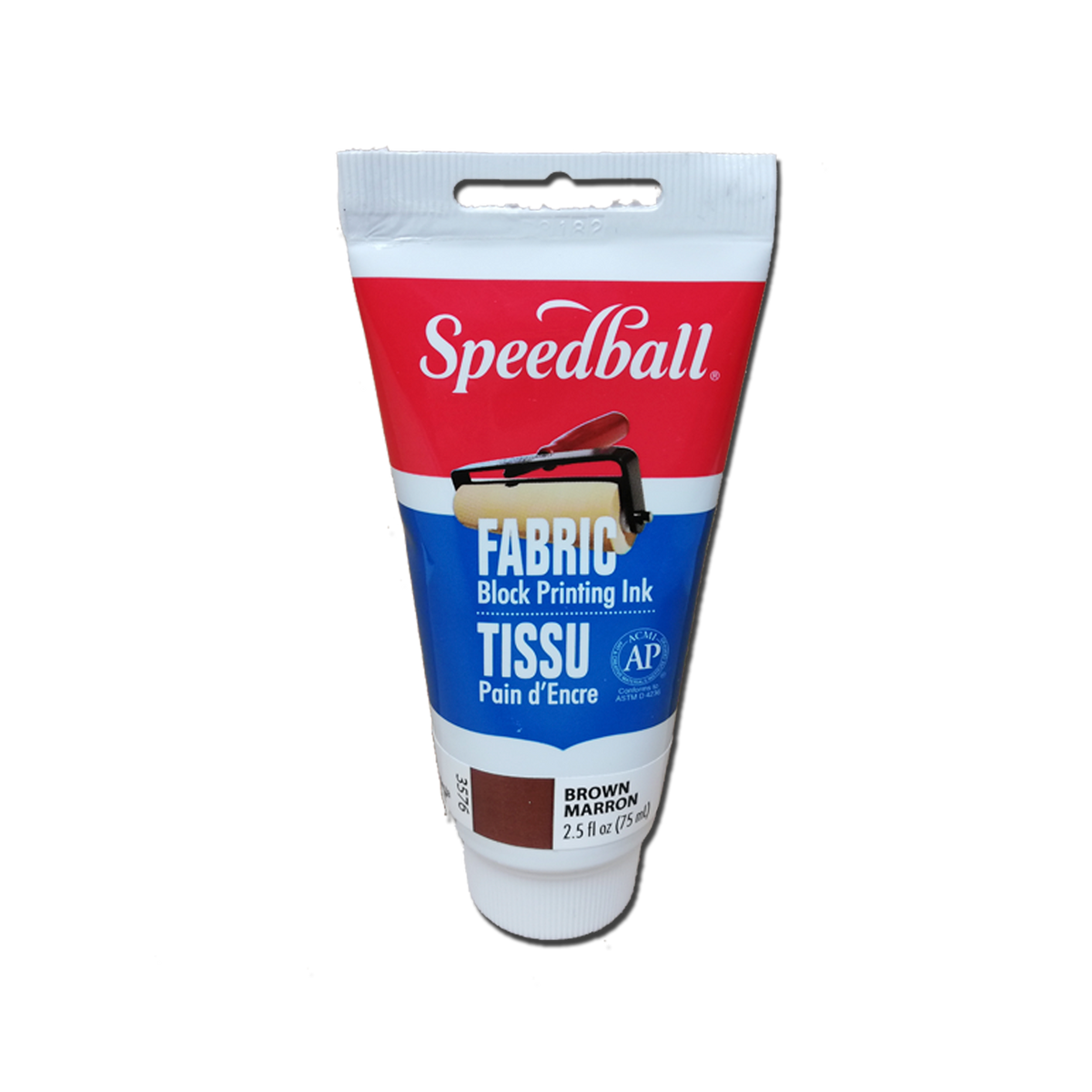 Tinta para tejidos marca SPEEDBALL de color MARRON