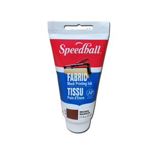 Tinta para tejidos marca SPEEDBALL de color MARRON