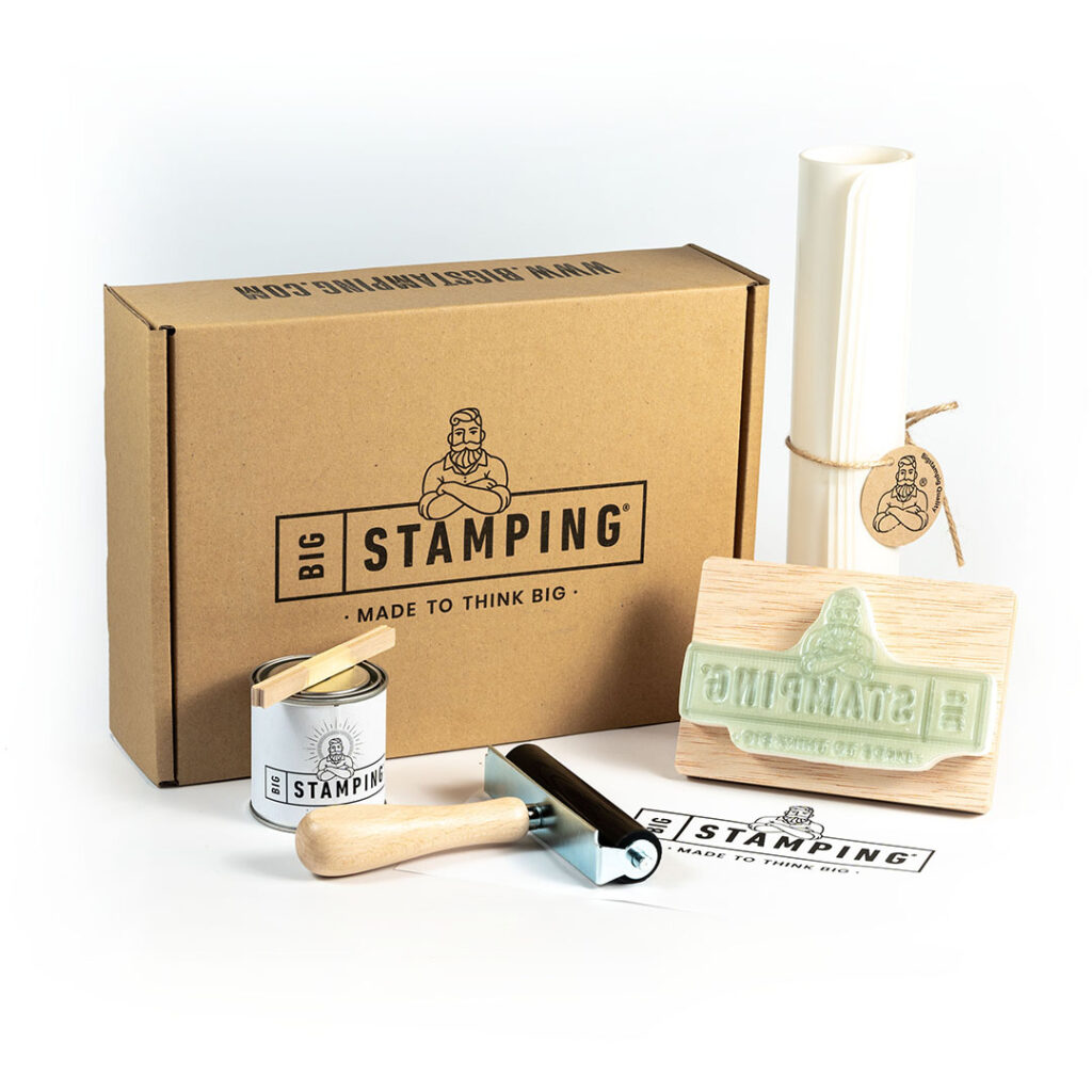 Kit BigStamping M - Sellos personalizados de Gran Tamaño