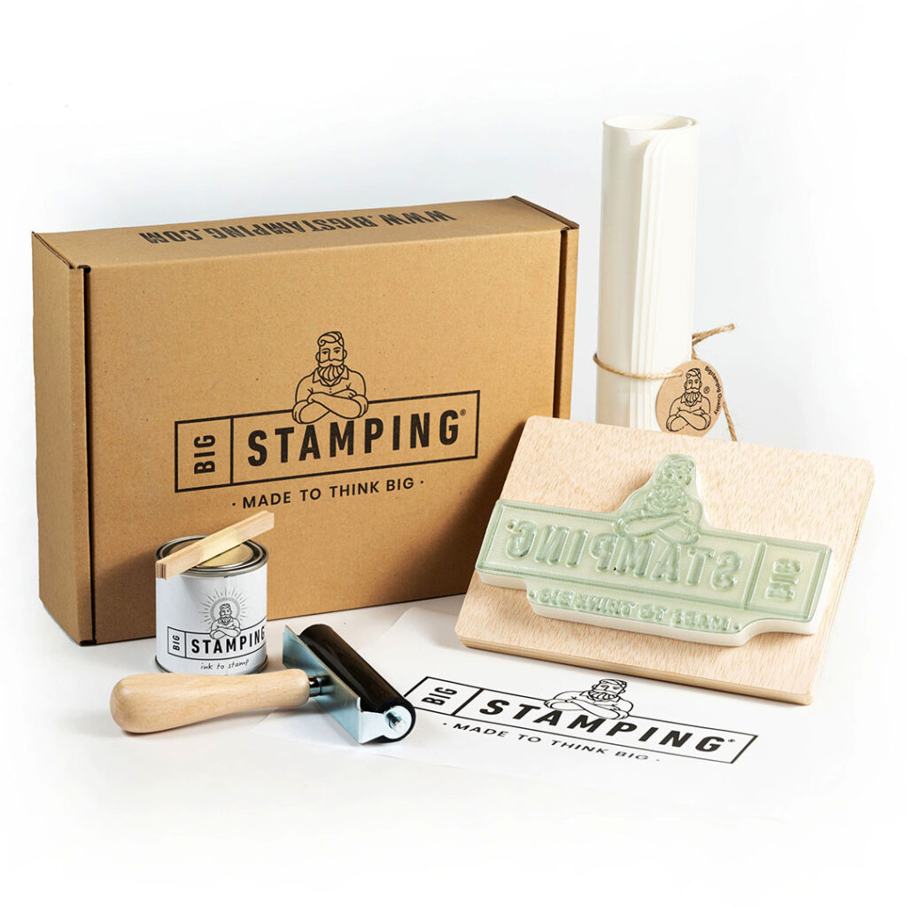 Kit BigStamping L - Sellos personalizados de Gran Tamaño