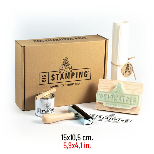 Kit BigStamping M - Sellos personalizados de Gran Tamaño