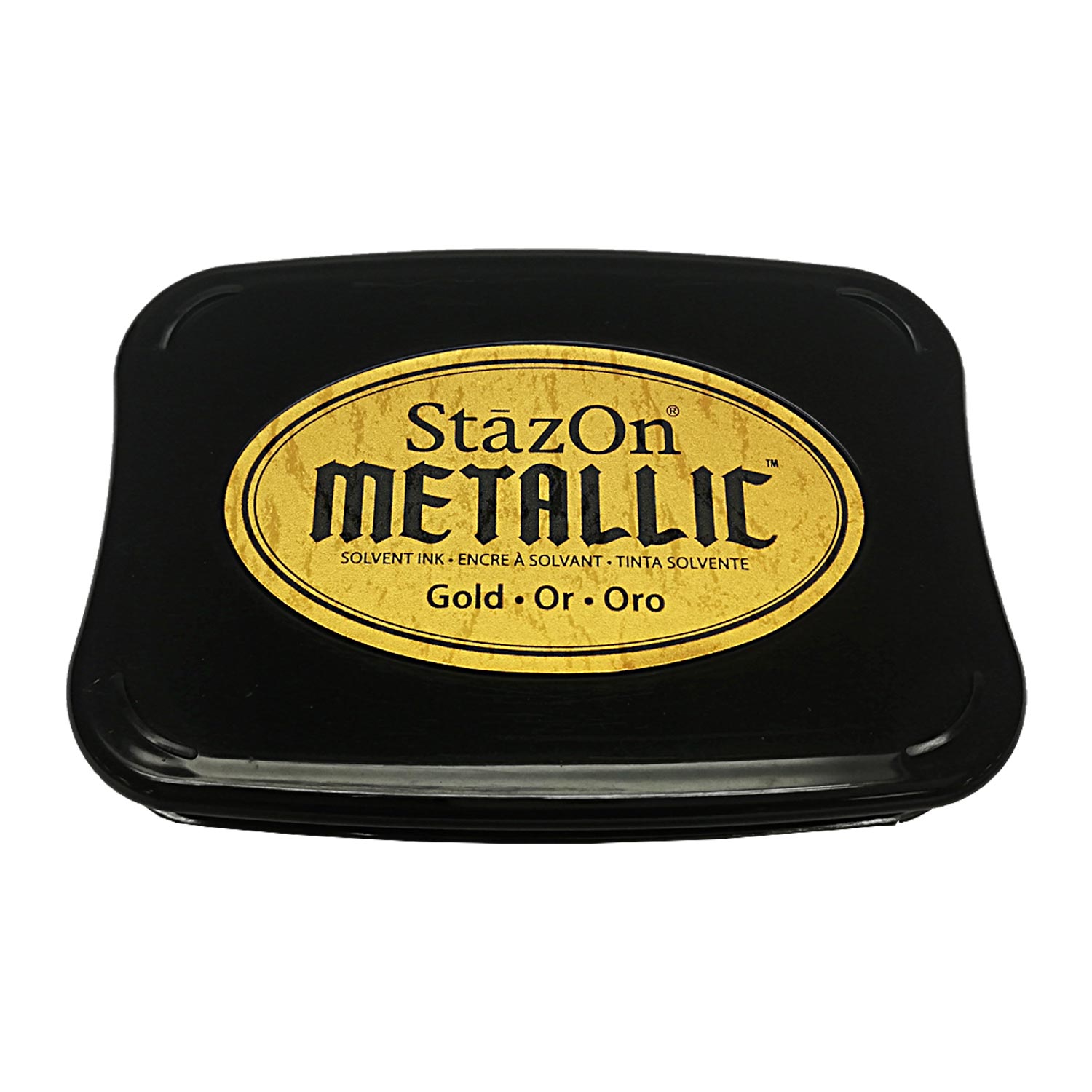 Tsukineko StazOn Metallic Ink Pad - Silver