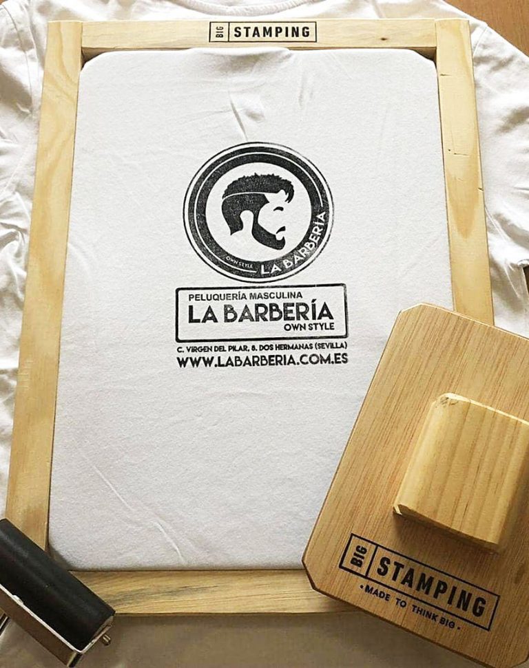 Camisetas de empresas personalizadas con BigStamping